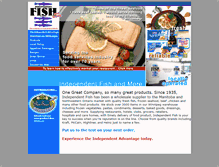Tablet Screenshot of independentfish.com